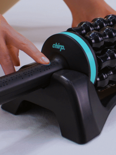 Chirp RPM Rolling Powered Massager